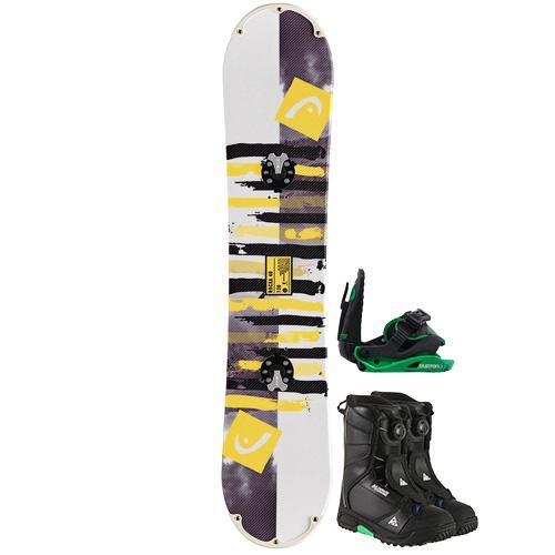 The Works Package w/ Bibs - Boy's Snowboard - Image 15