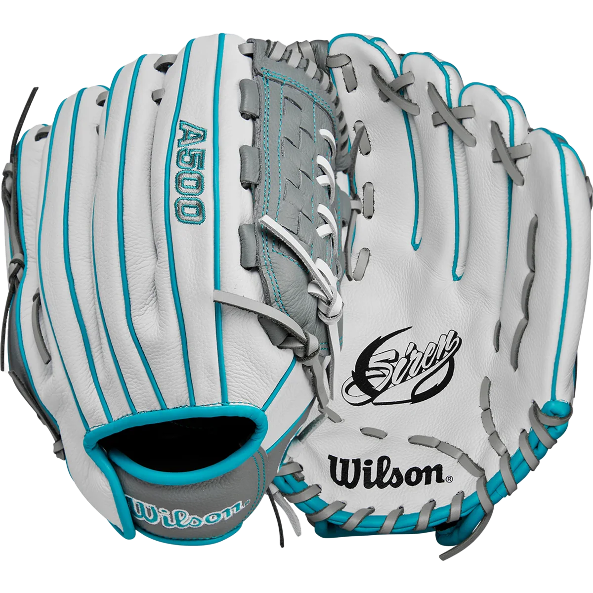 Youth A500 Siren Fastpitch Infield Softball Glove - 11.75" 2-Pc Closed - Image 4