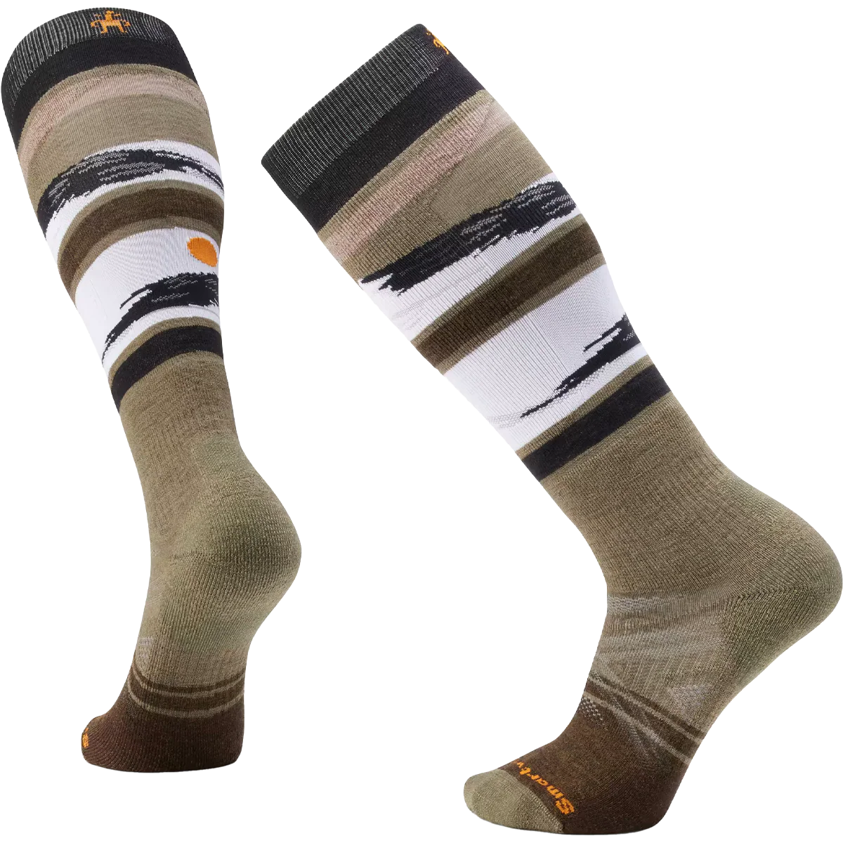 Ski Full Cushion Midnight Pattern Over The Calf Socks - Image 3