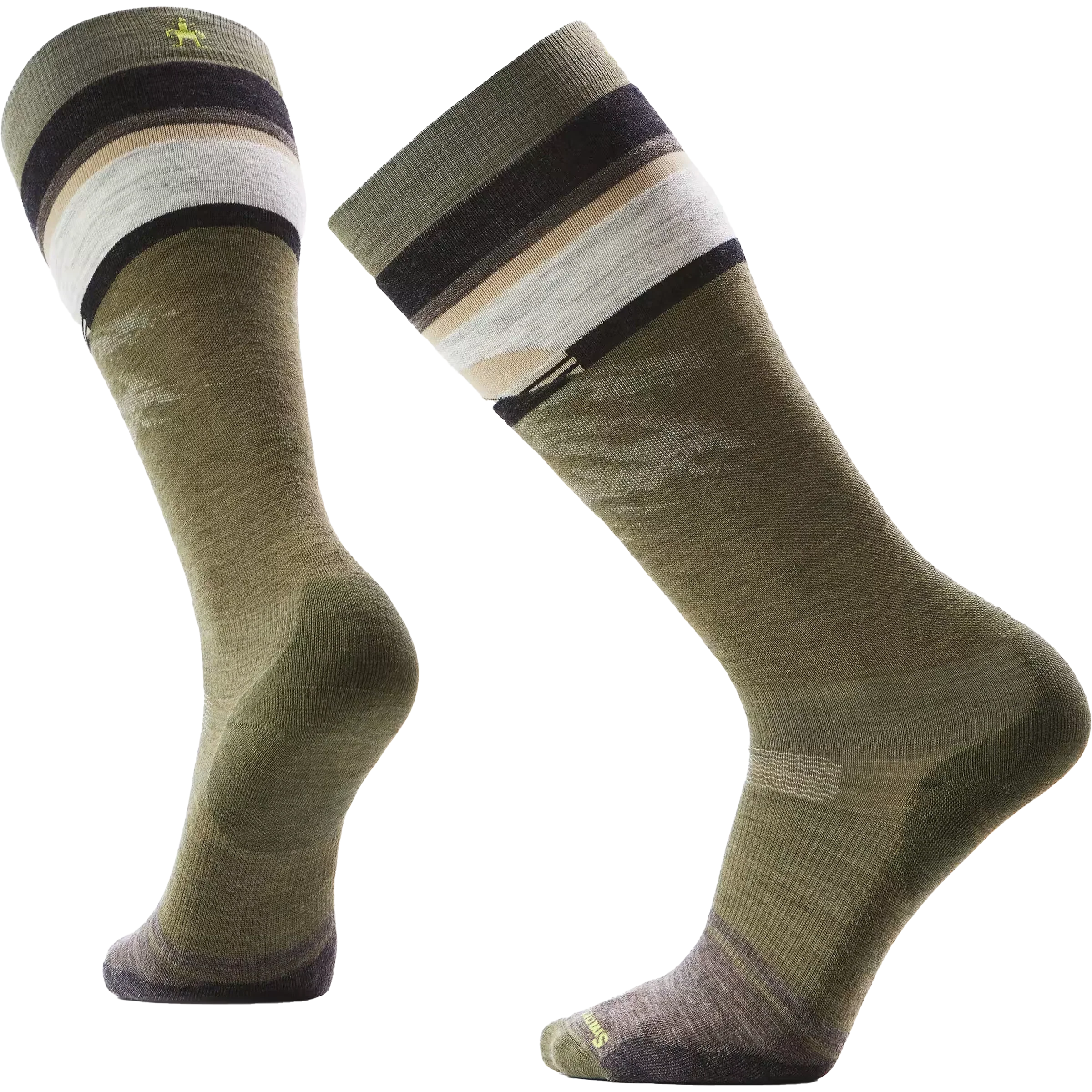 Snowboard Mountain Sunrise OTC Socks