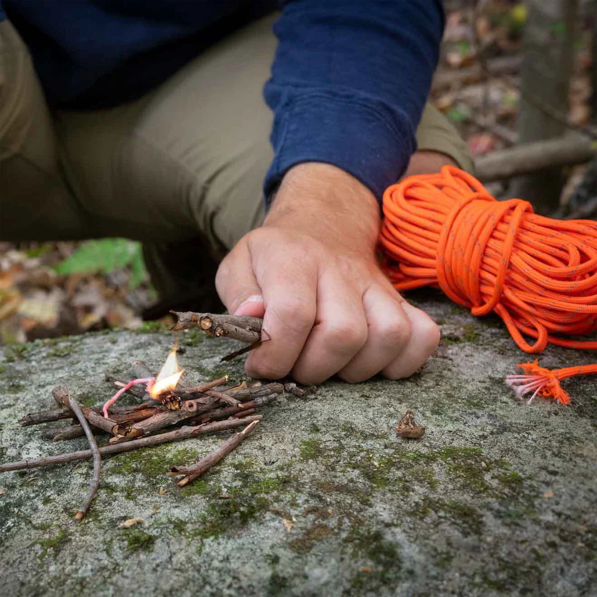 550 Reflective Tinder Cord - 50ft - Image 4