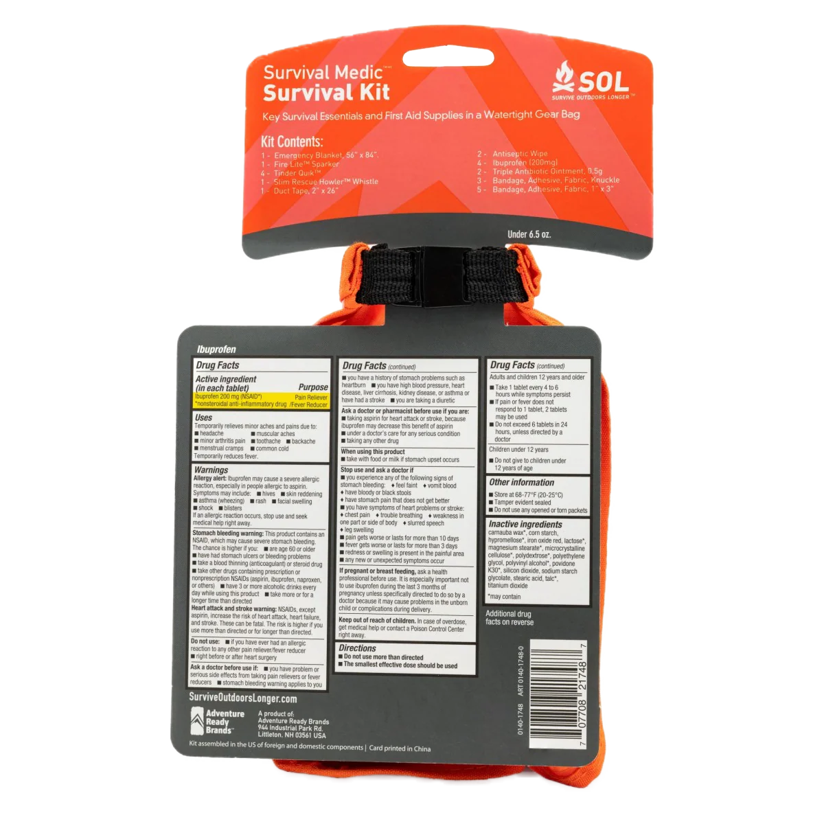 SOL Survival Medic Dry Bag Kit - Image 2