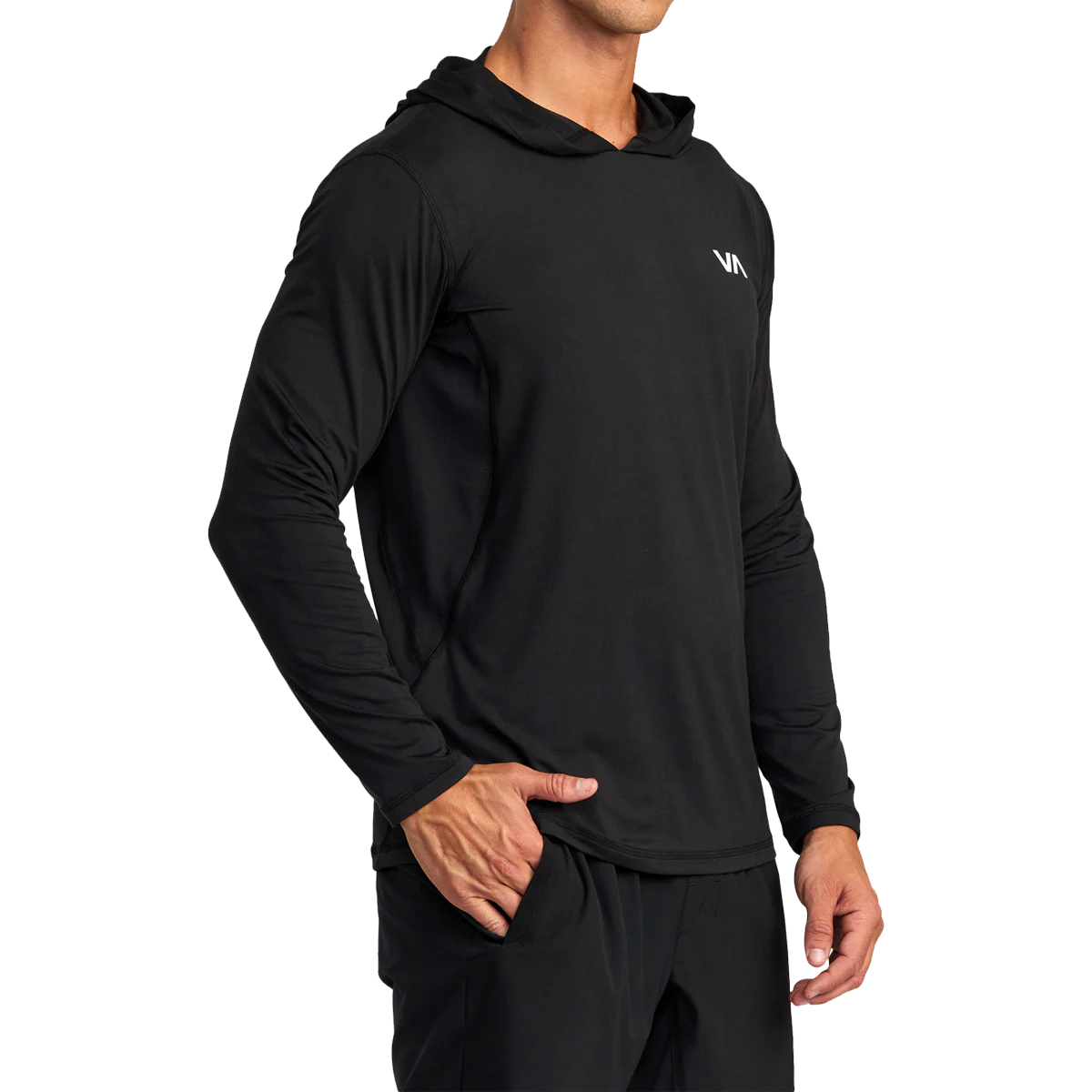 Sport Vent Long Sleeve Hooded Top - Image 5