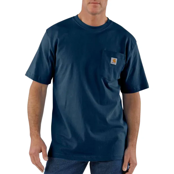Men's Short-Sleeve Workwear Pocket T-Shirt - Image 13