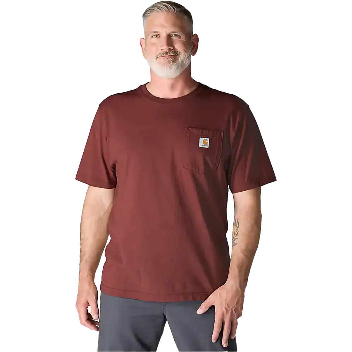 Men's Short-Sleeve Workwear Pocket T-Shirt - Image 19