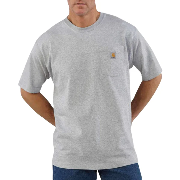 Men's Short-Sleeve Workwear Pocket T-Shirt - Image 2