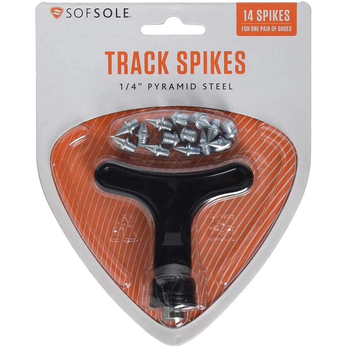 Steel Pyramid 3/16" Track Spikes
