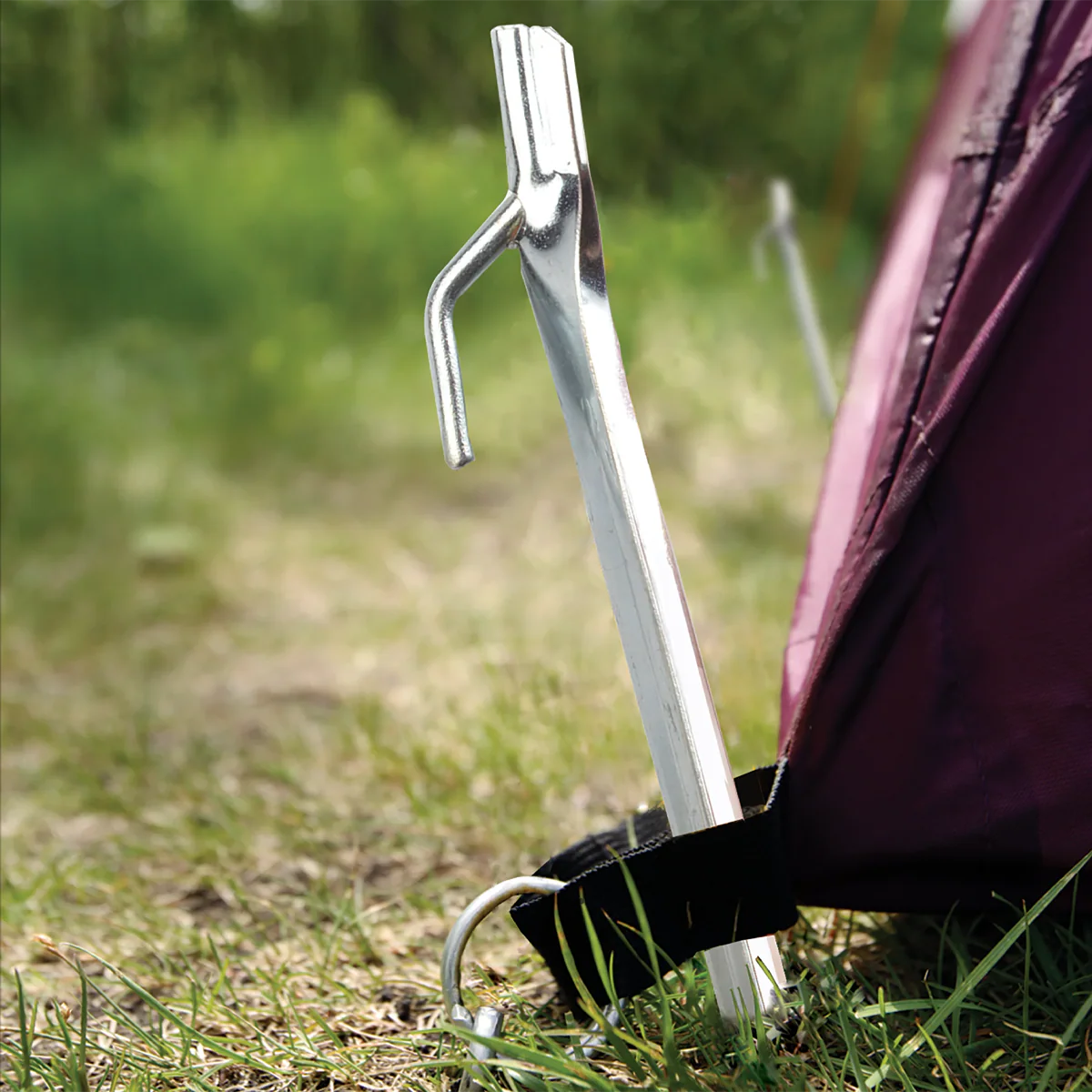 Steel Tent Stake - 12" - Image 4
