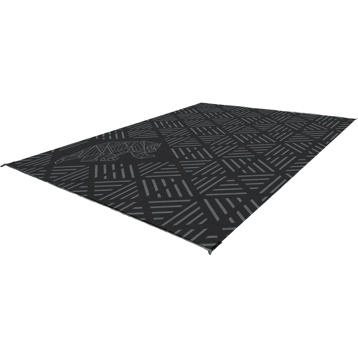 Striped Peaks Outdoor Mat - 9x9
