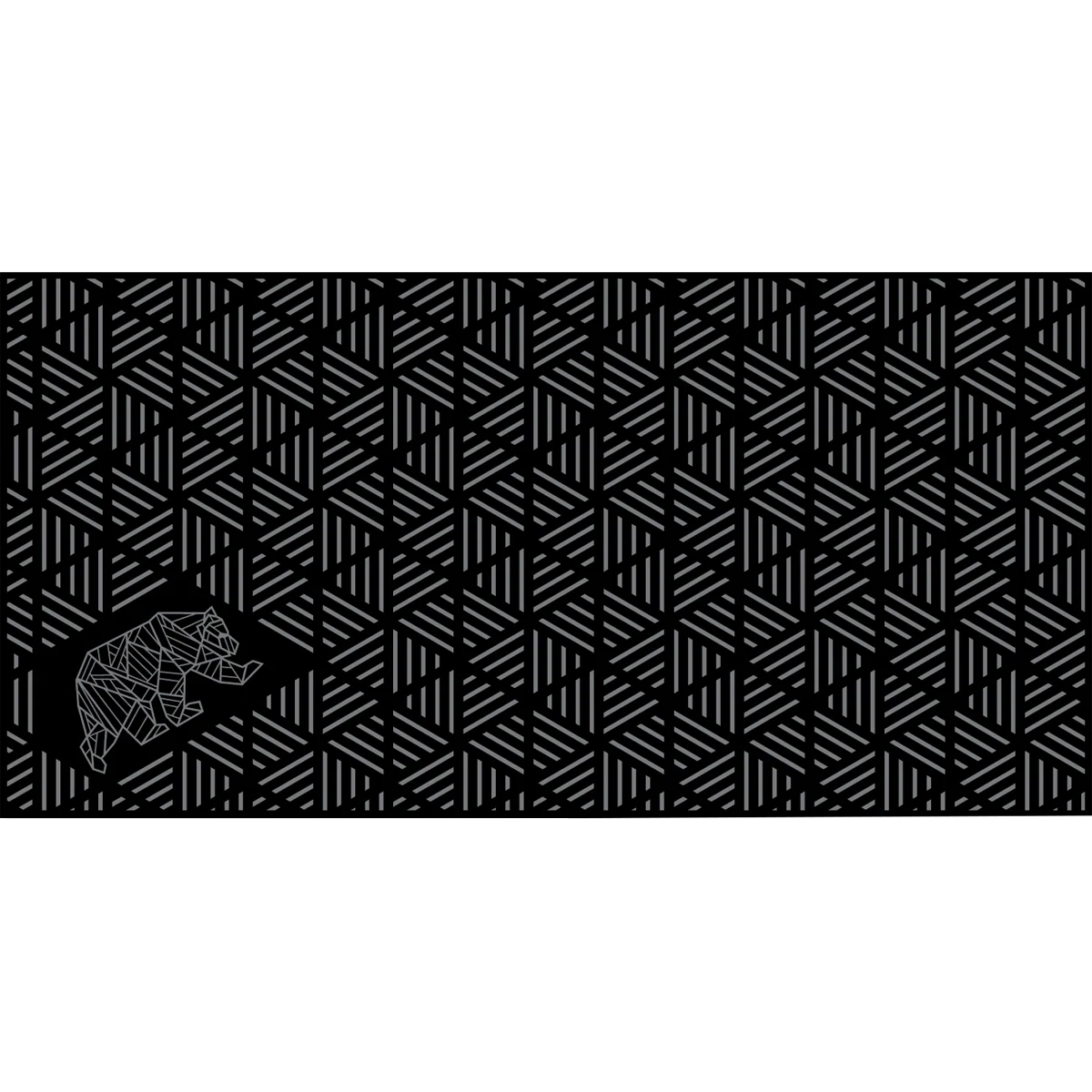 Striped Peaks Outdoor Mat - 18x9 - Image 2