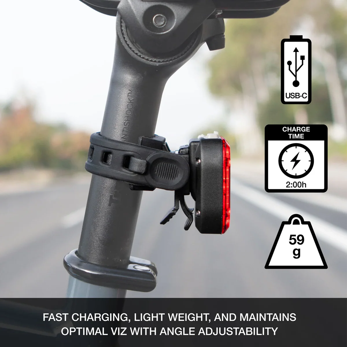 Swift 700 and Vmax+ 180 Combo Front and Rear Light Set - Image 5