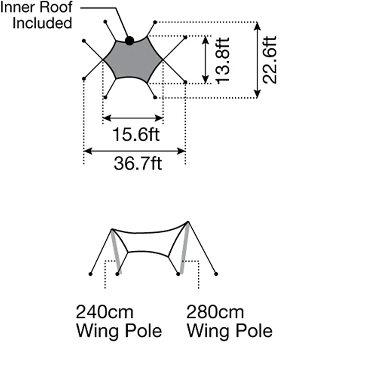 Takibi Tarp Hexa Set M - Image 8
