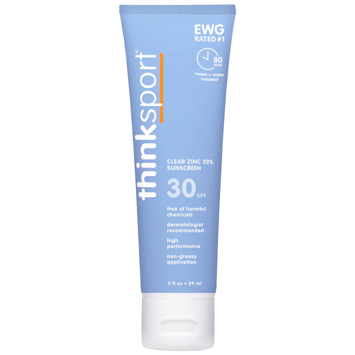 Thinksport Clear Zinc Sunscreen SPF 30