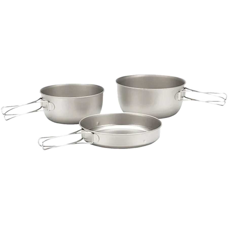 Titanium 3 Piece Cookset