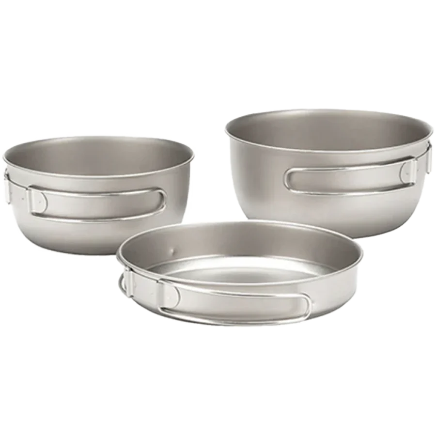 Titanium 3 Piece Cookset - Image 2