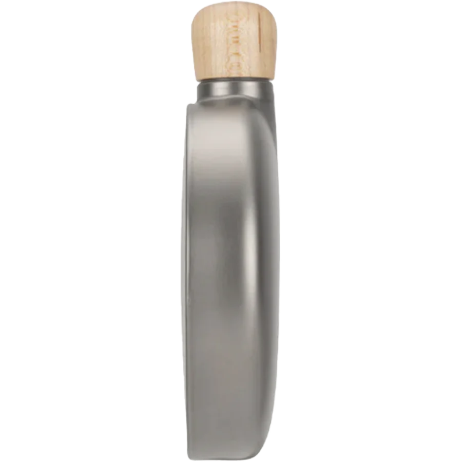 Round Titanium 5 oz Flask - Image 2
