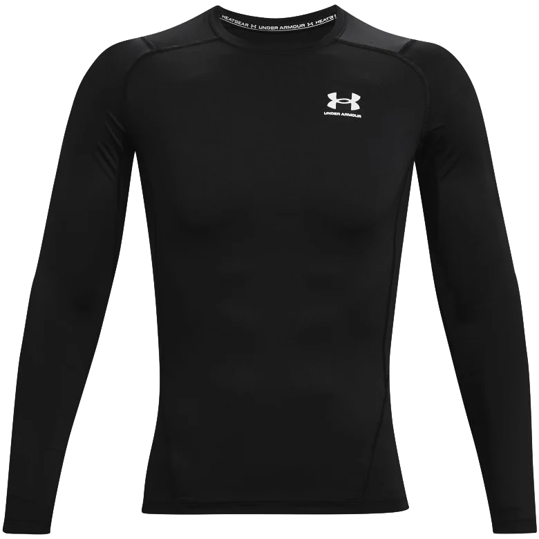 Men's UA Heatgear Armour Comp Long Sleeve - Image 2
