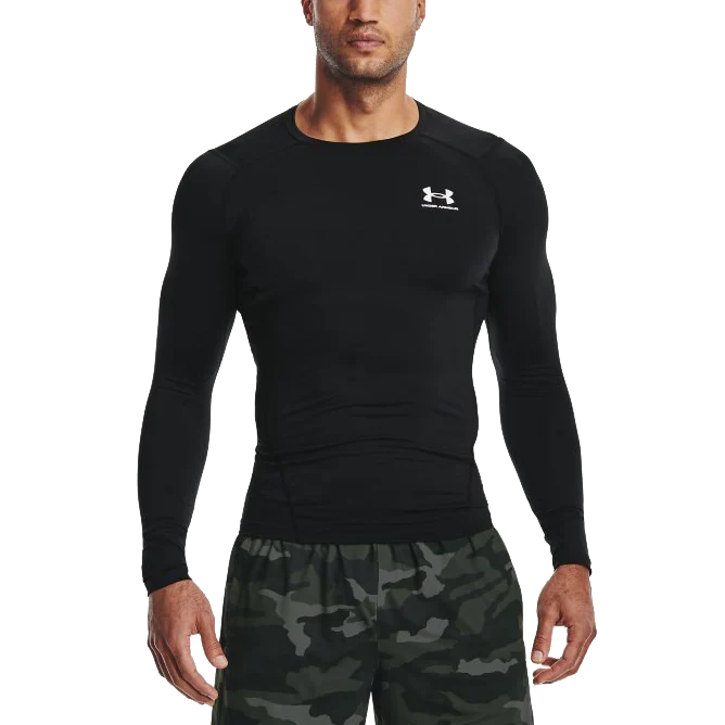 Men's UA Heatgear Armour Comp Long Sleeve - Image 6