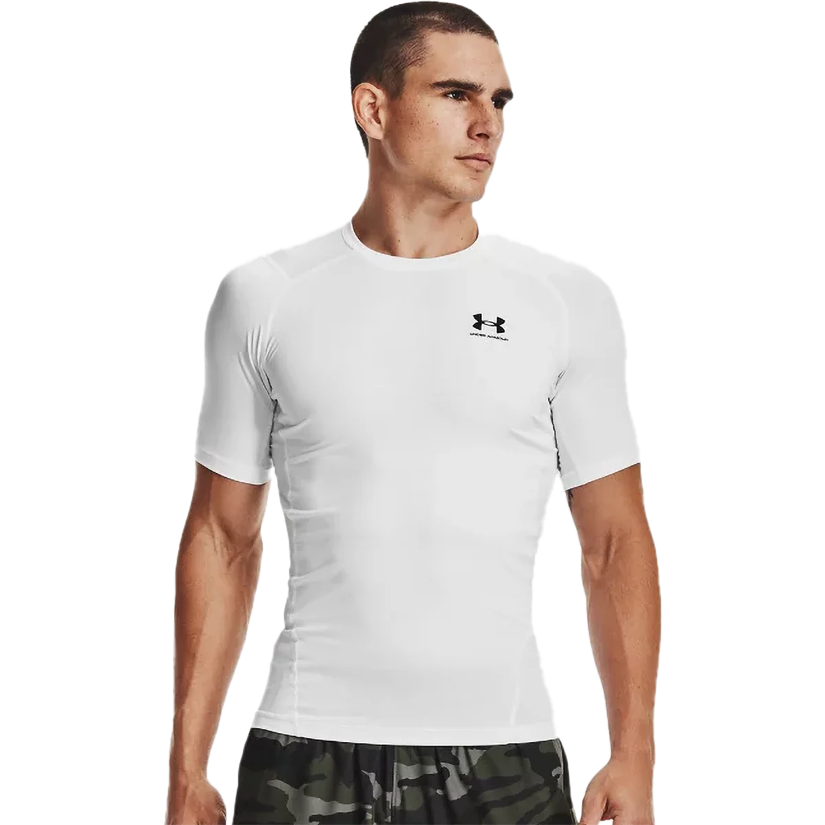 Men's HeatGear Armour Short Sleeve - Image 2