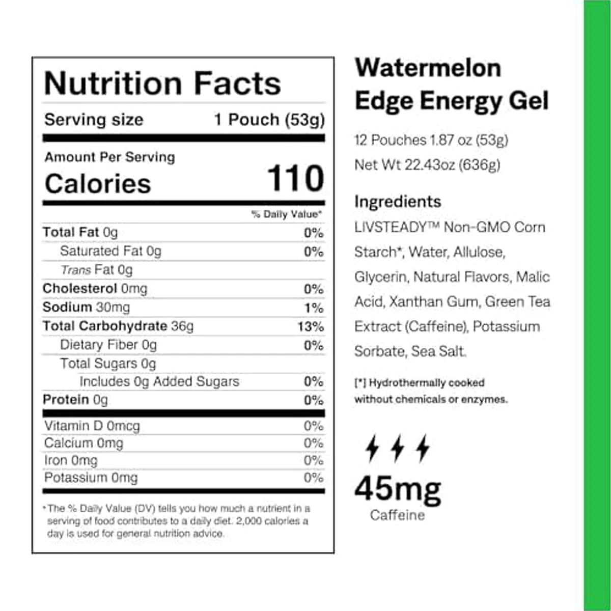 Edge Energy Gel Plus Caffeine - Image 12