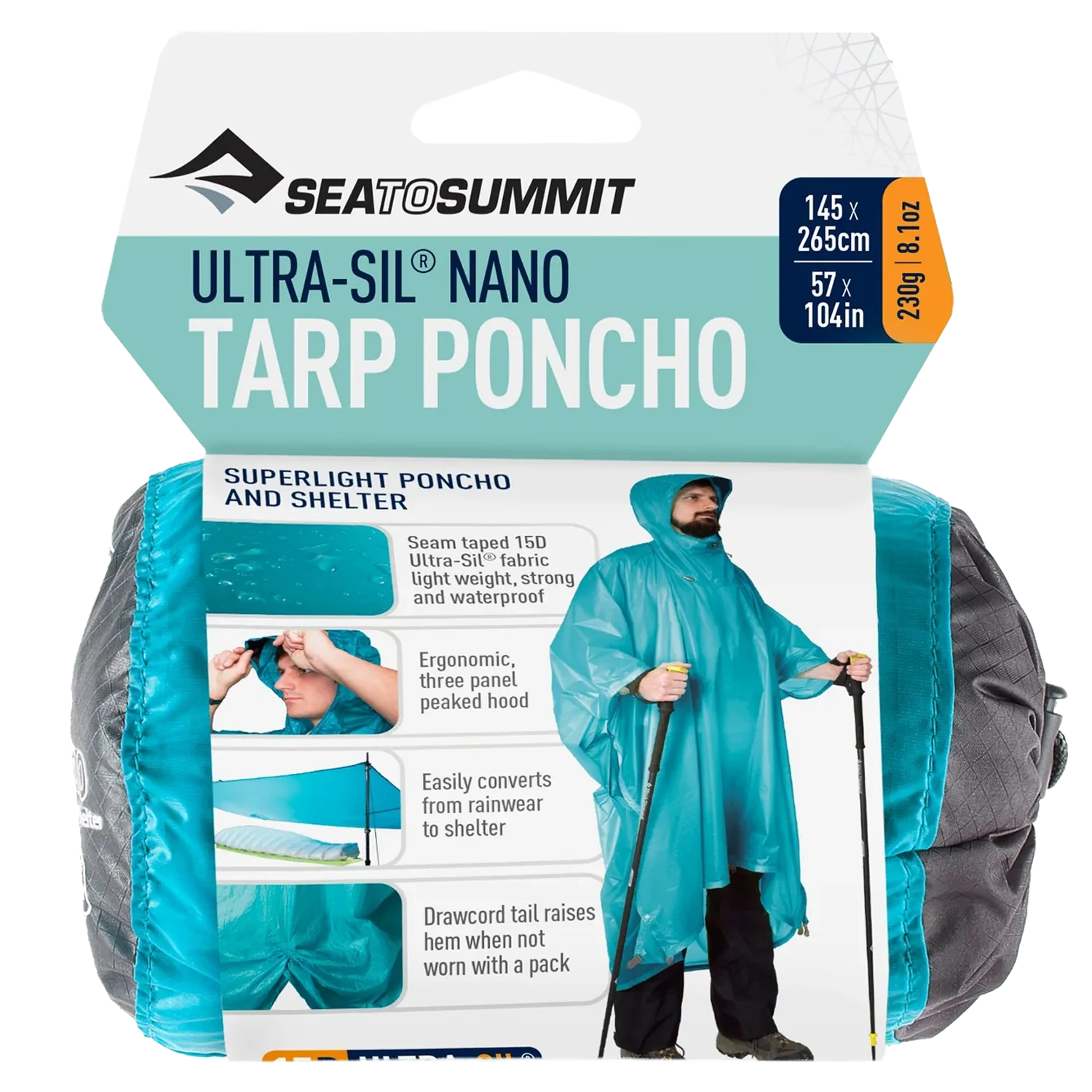 Ultra-Sil Nano Tarp Poncho - Image 4