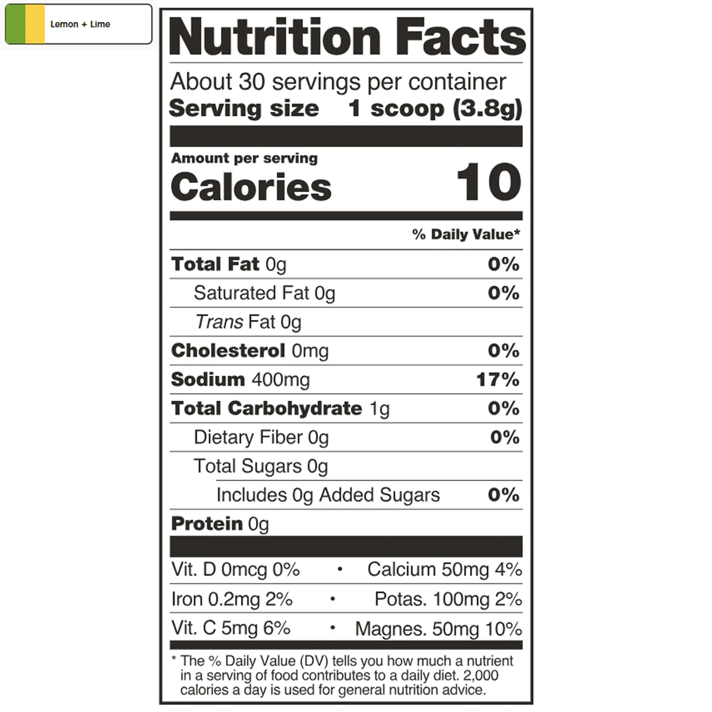 Unsweetened Hydration Sport Drink Mix (30 Servings) - Image 7