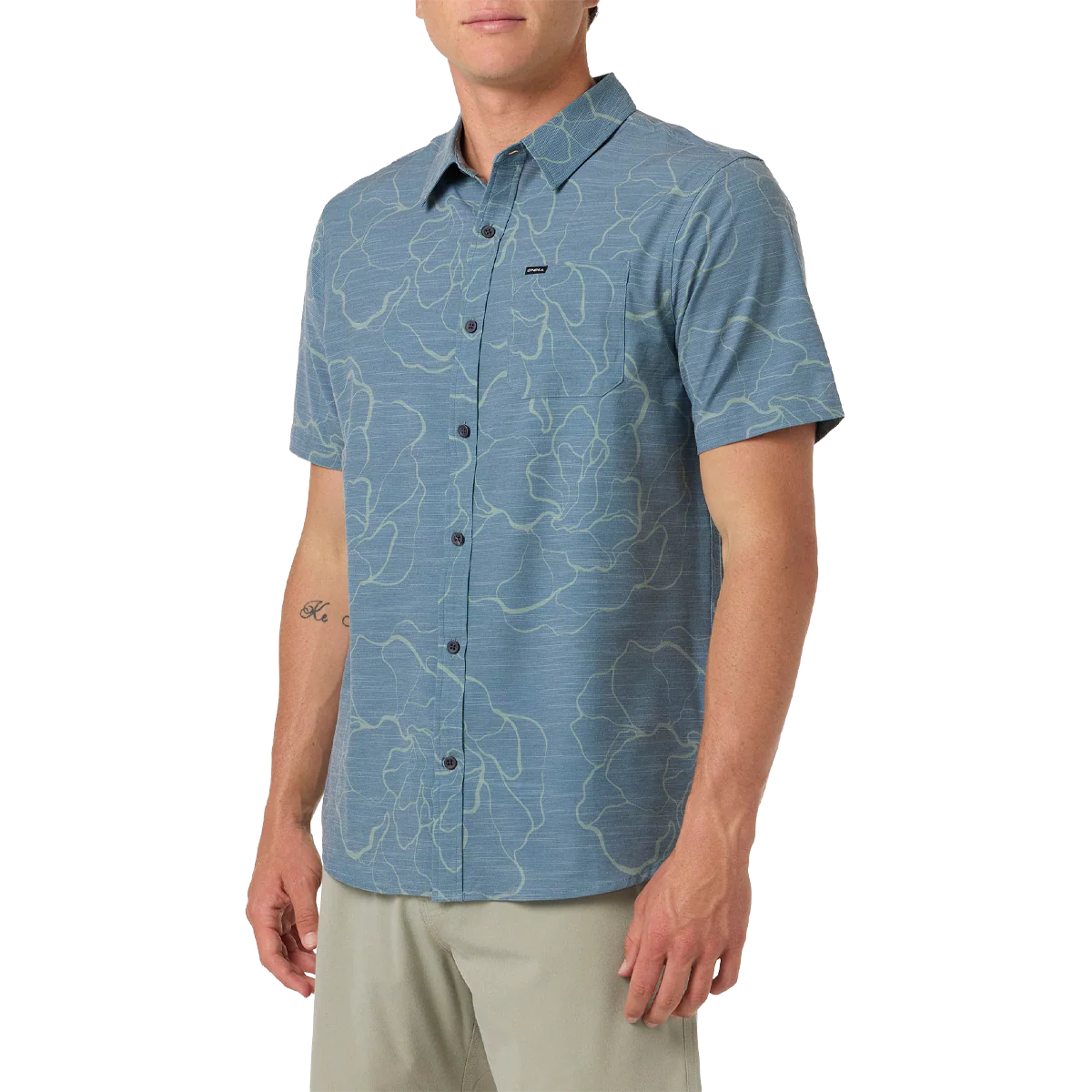 Men's UPF Slub Relaxed Fit Short Sleeve - Image 5