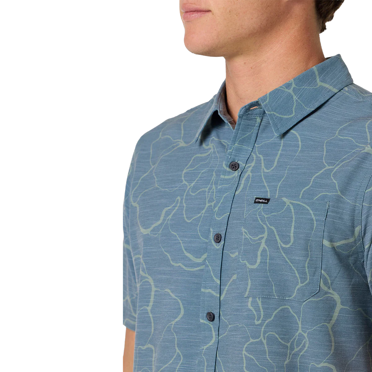 Men's UPF Slub Relaxed Fit Short Sleeve - Image 7