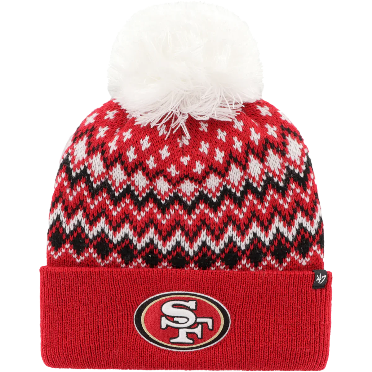 Women's 49ers Elsa 47 Cuff Knit - Image 2