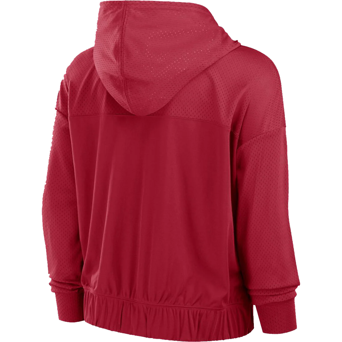 Women's 49ers Script Lock Full-Zip Hood - Image 2