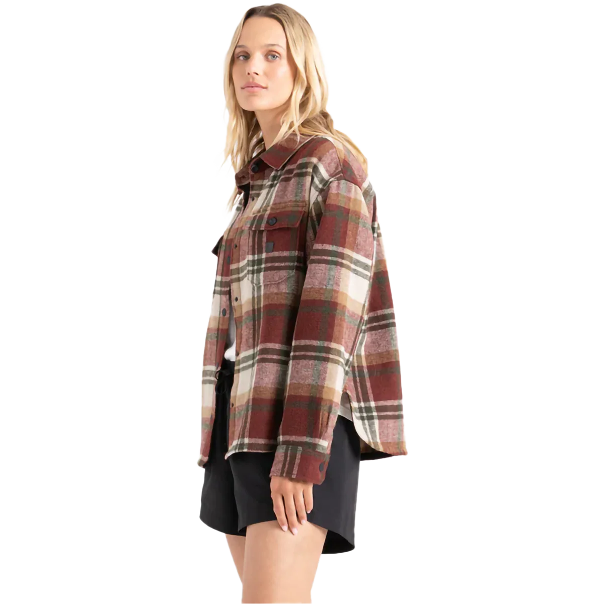 Women's Amberley Flannel Shirt Jacket - Image 8