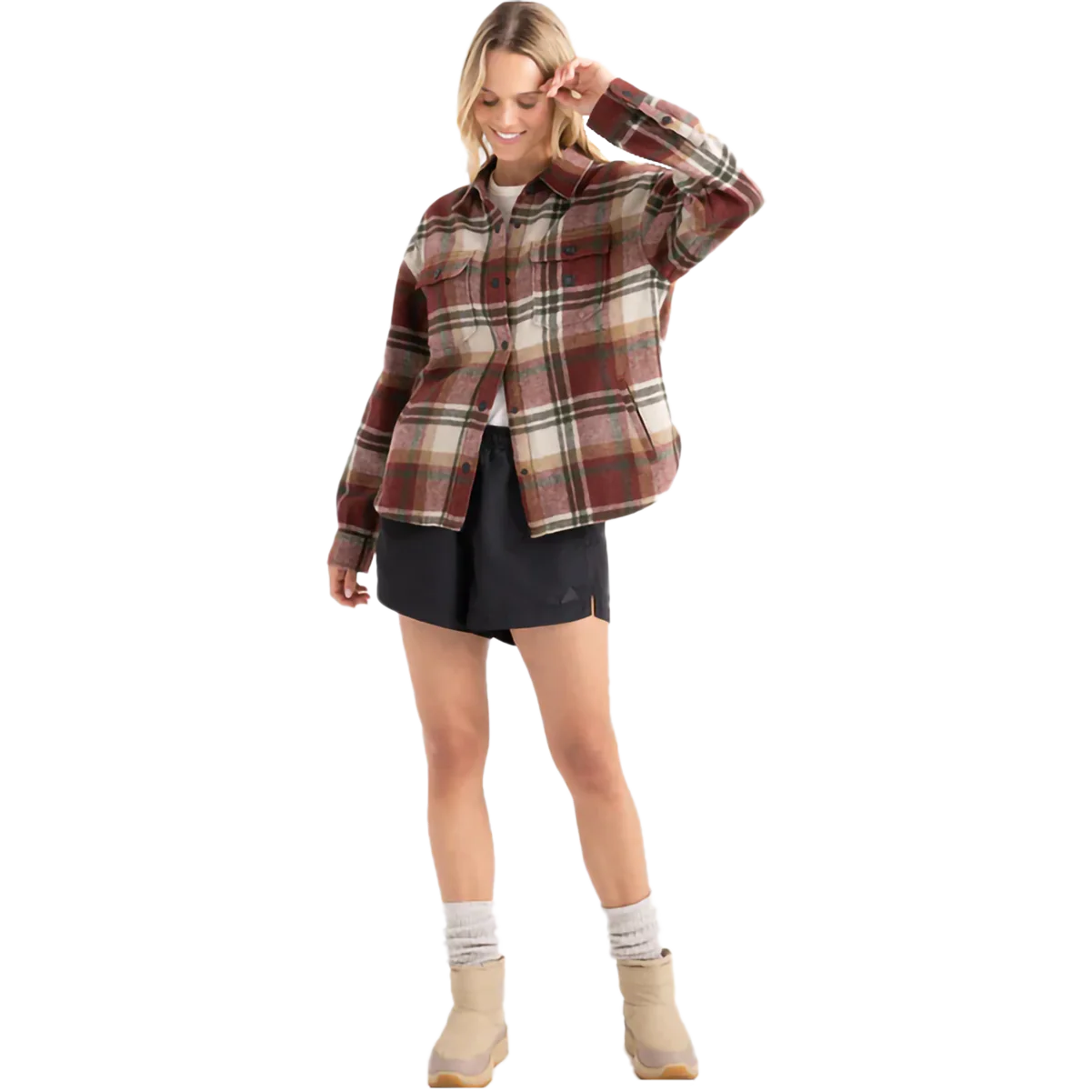 Women's Amberley Flannel Shirt Jacket - Image 9