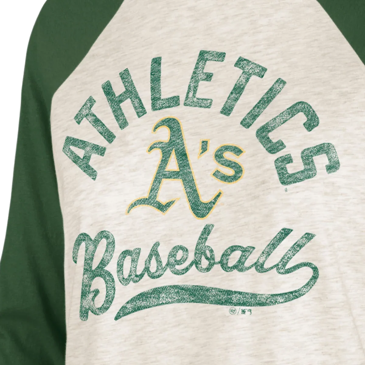 Women's A's Retro Daze Ava Raglan - Image 3
