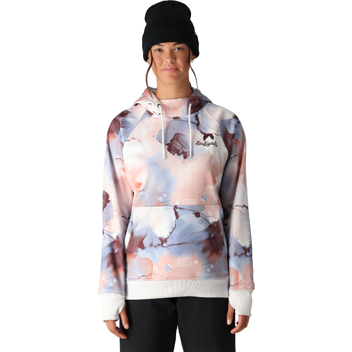 Women's Bonded Fleece Pullover Hoody - Image 4