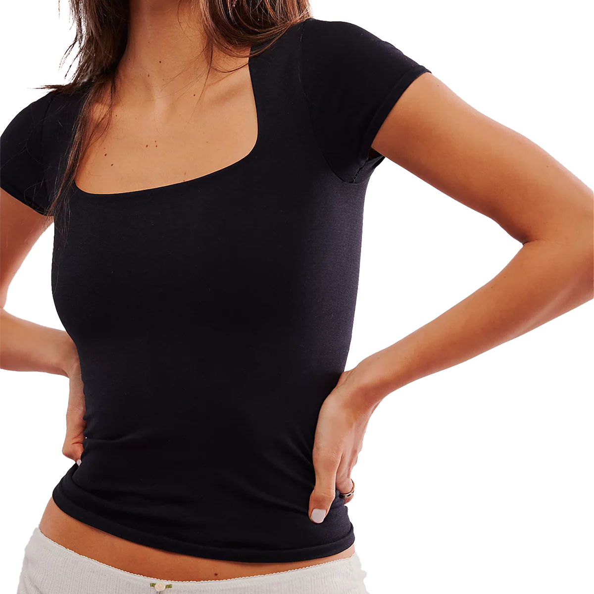Women's Clean Lines Baby Tee - Image 2