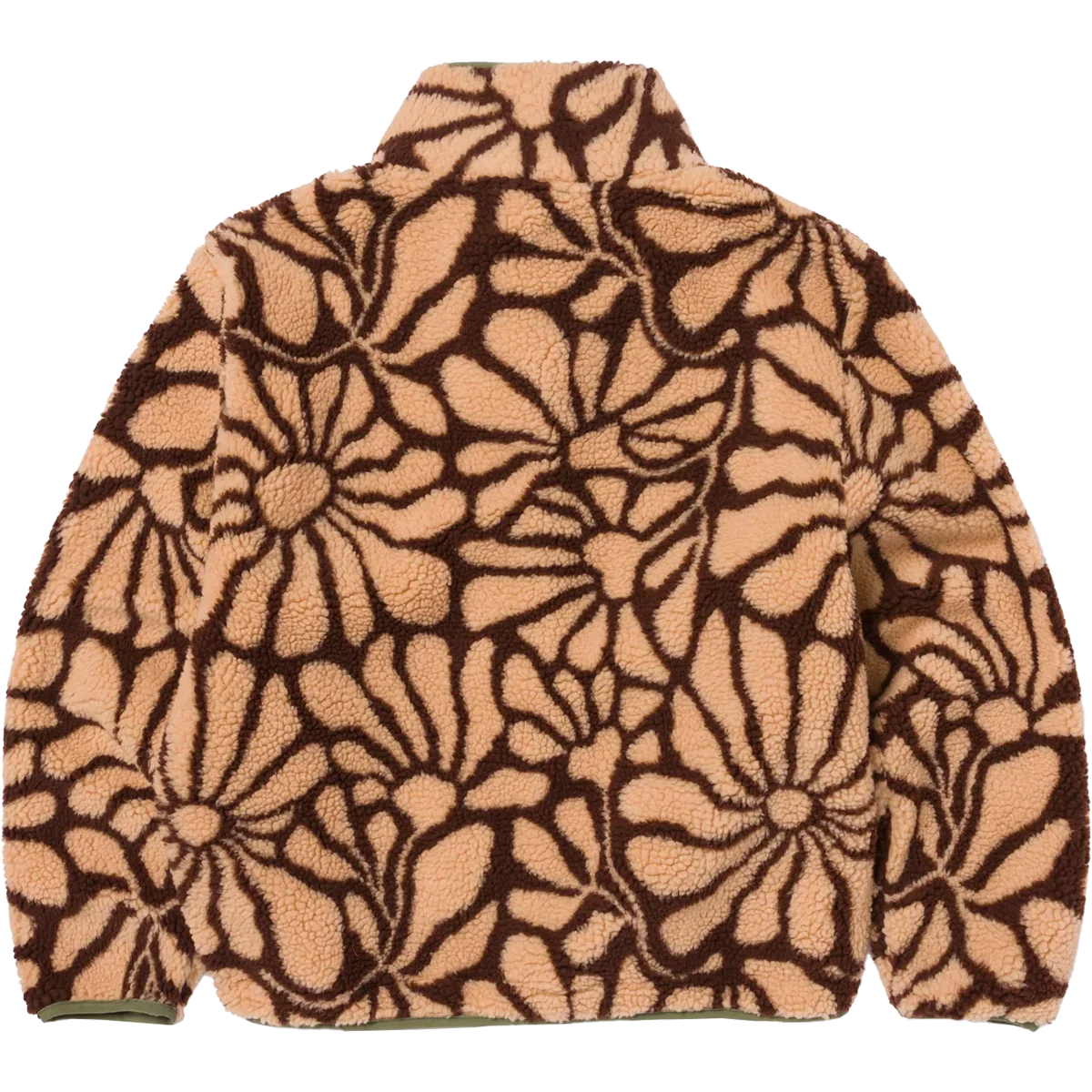 Women's Desert Wildflowers Fleece Jacket - Image 3