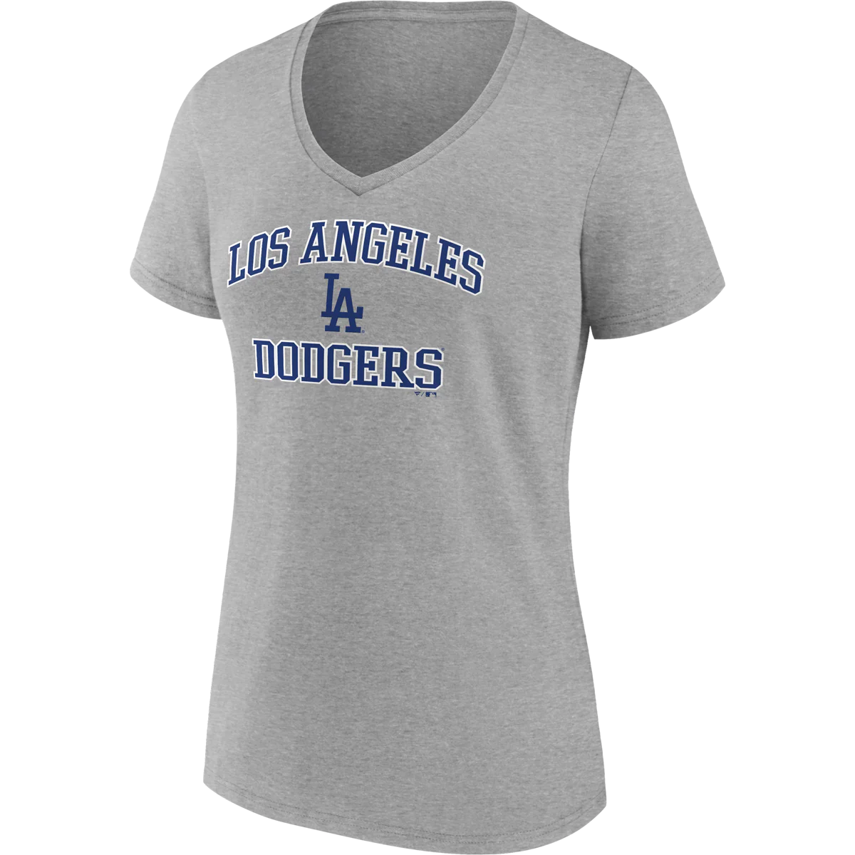 Women's Dodgers Cotton Heart and Soul Short Sleeve - Image 2