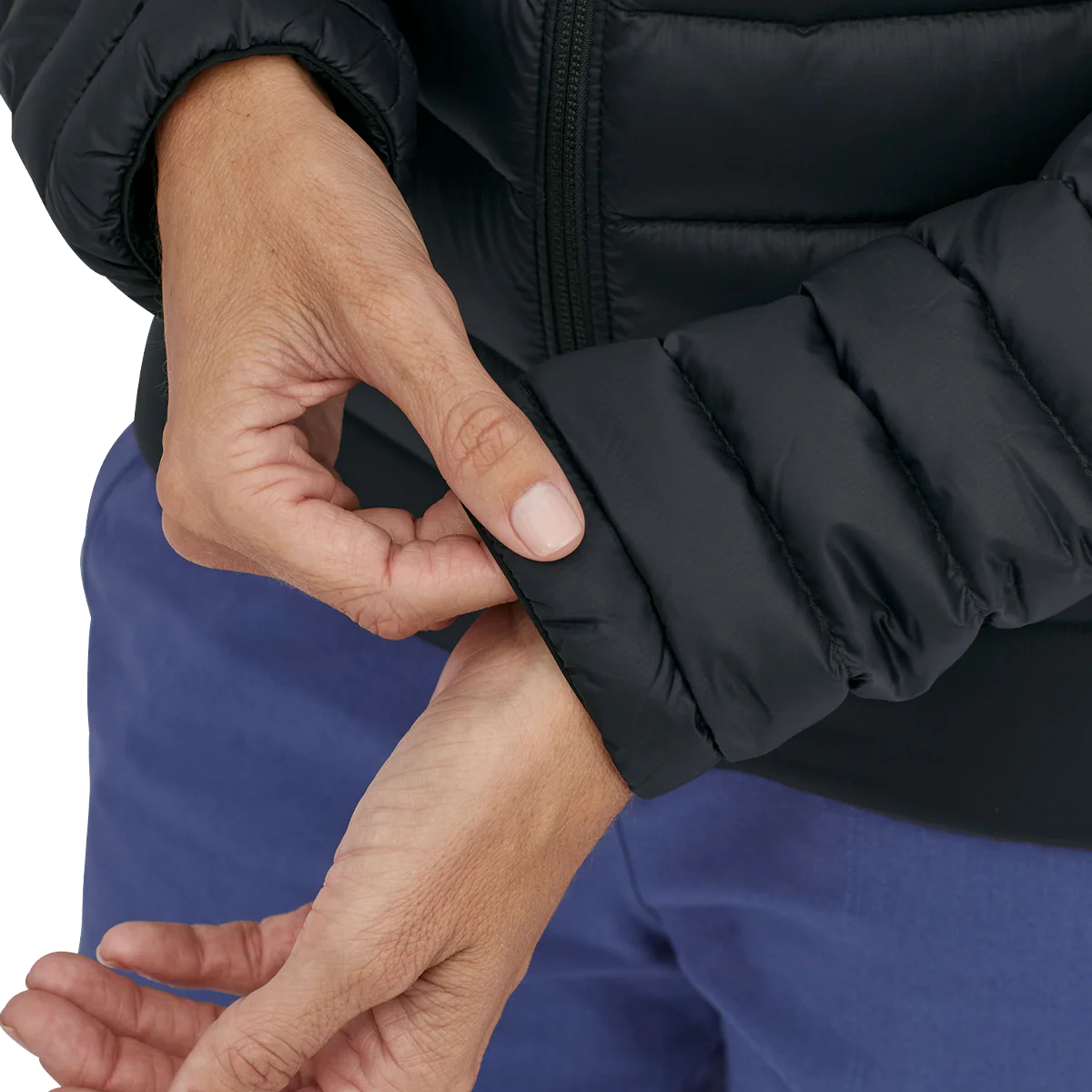 Women's Down Sweater Hoody - Image 7