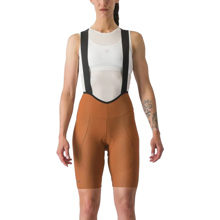 Women's Espresso DT Bibshort - Image 2