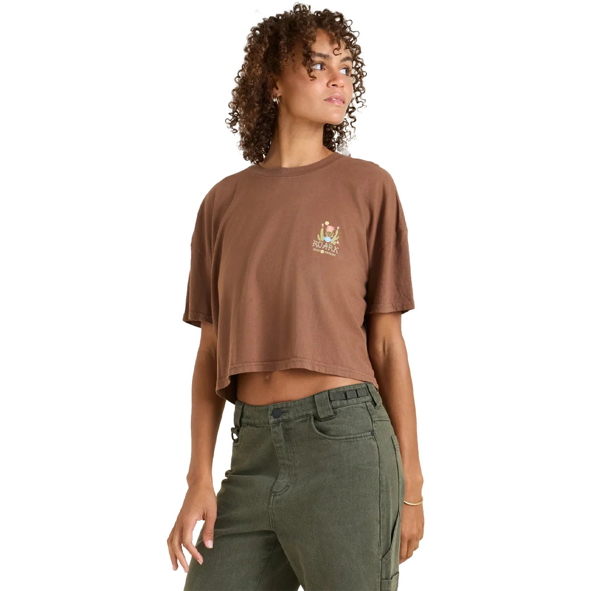 Women's Garden Seek Boxy Crop - Image 2
