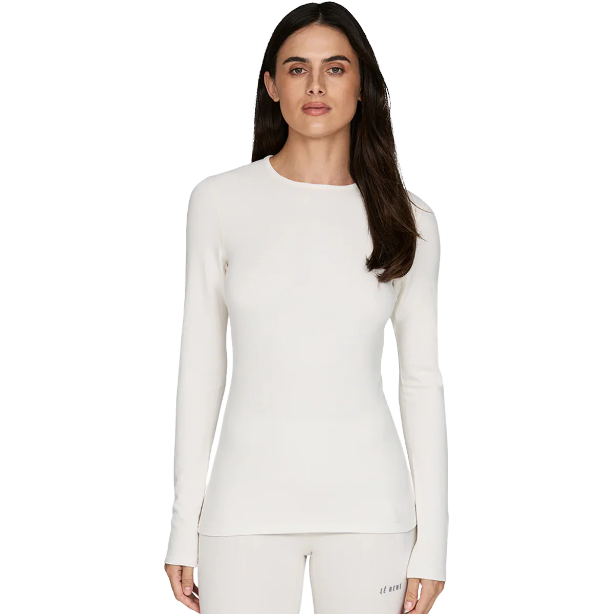 Women's Heavyweight Grid Fleece Crew