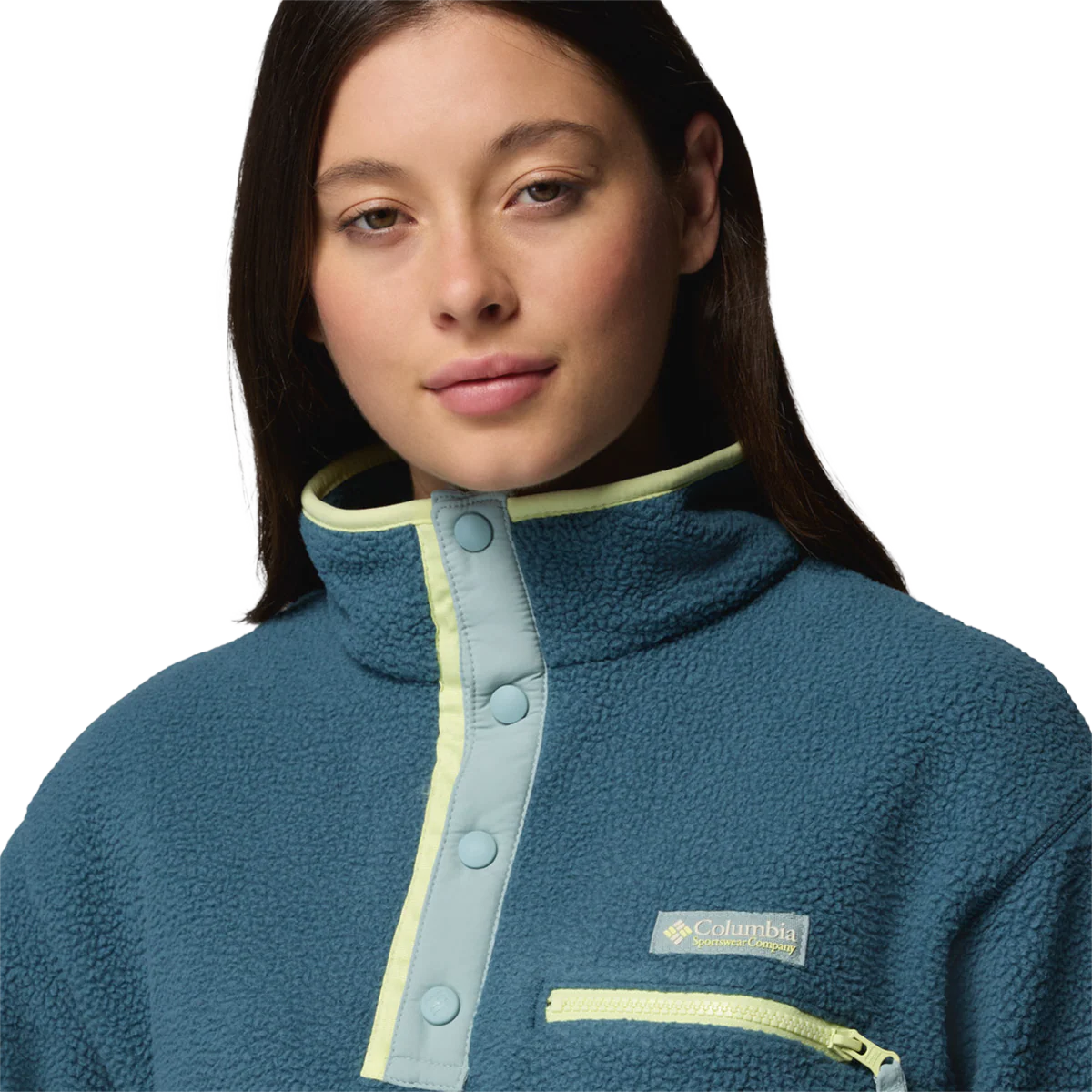 Women's Helvetia II Cropped 1/2 Snap Pullover - Image 5