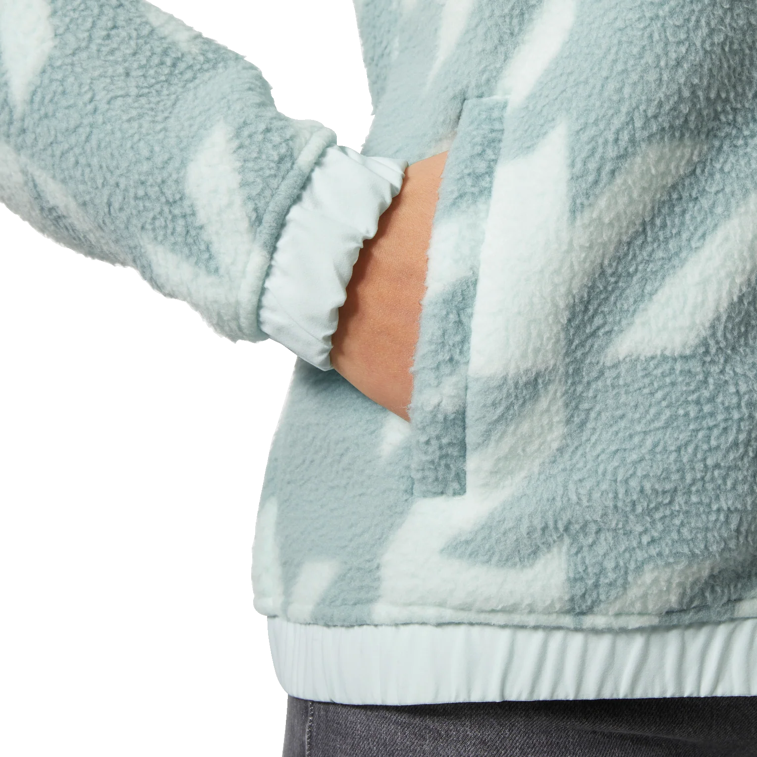 Women's Imperial Printed Pile Snap - Image 4