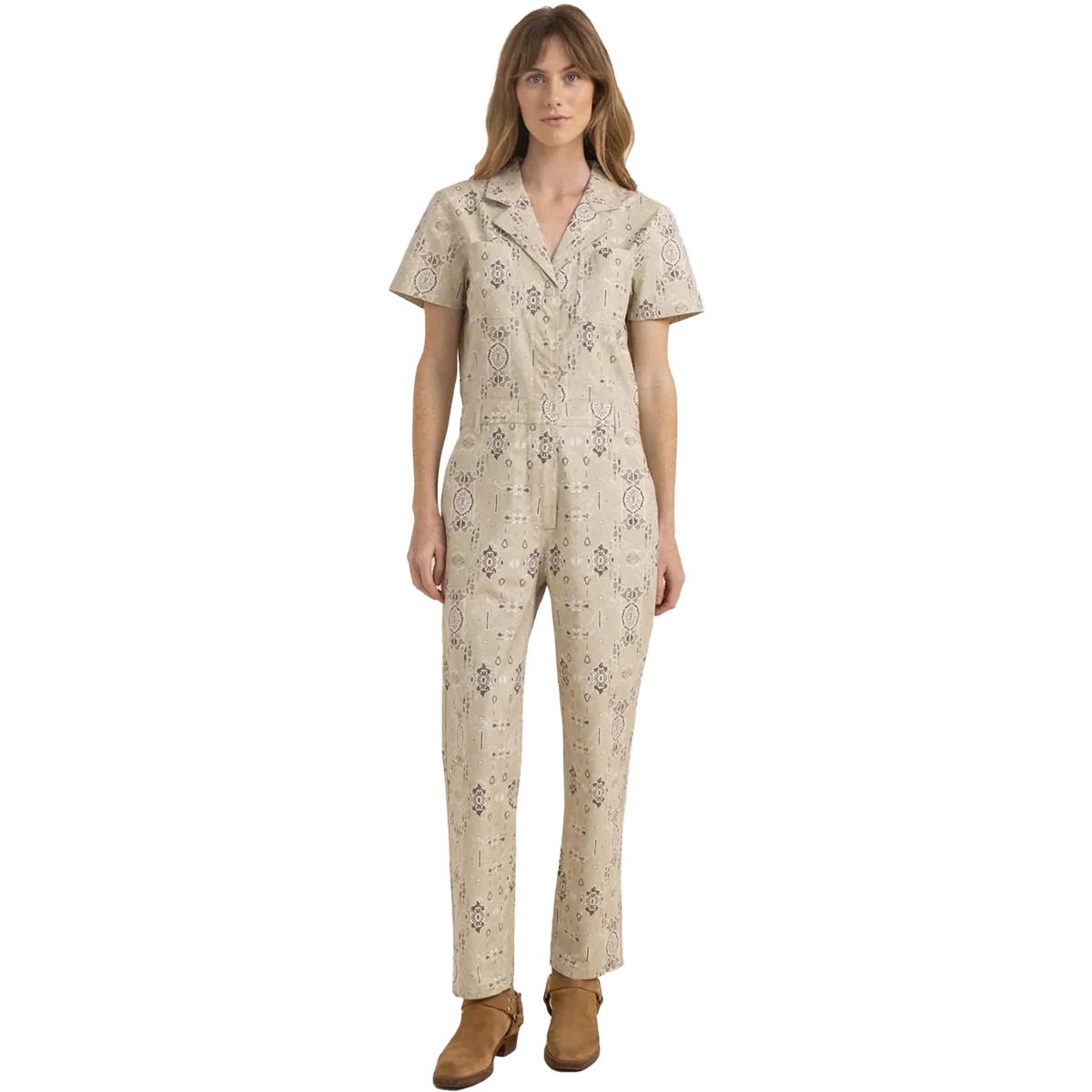 Women's Layover Short Sleeve Jumpsuit - Image 3