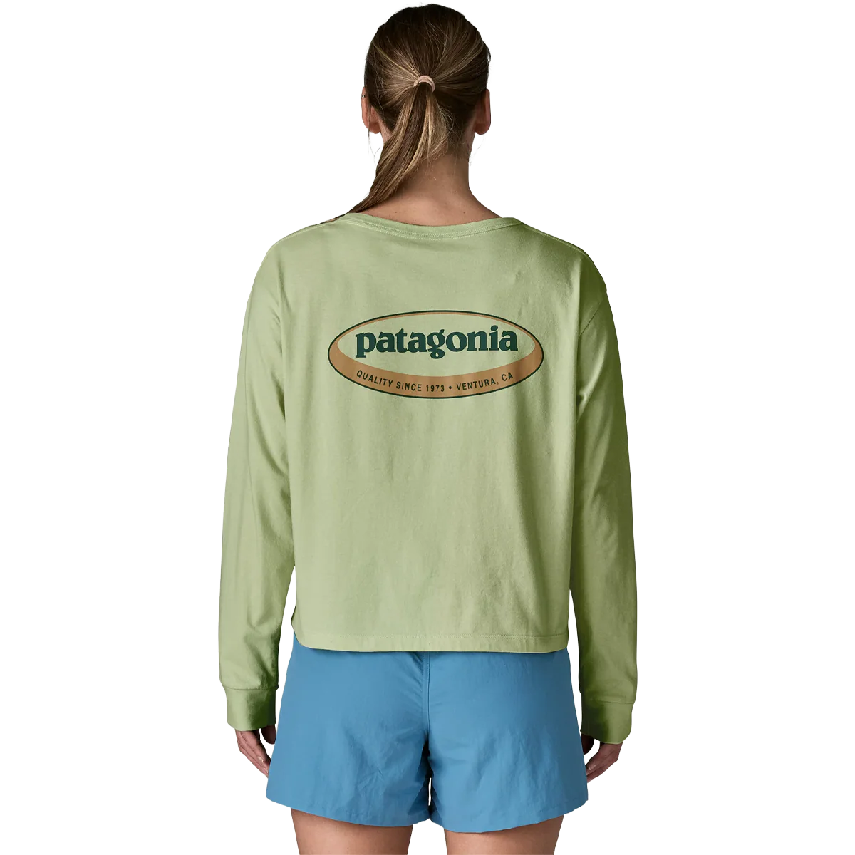 Women's Long-Sleeved '95 Oval Logo Easy-Cut T-Shirt - Image 3