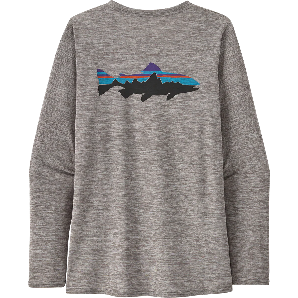 Women's Long Sleeved Capilene Cool Daily Graphic Shirt - Waters - Image 4