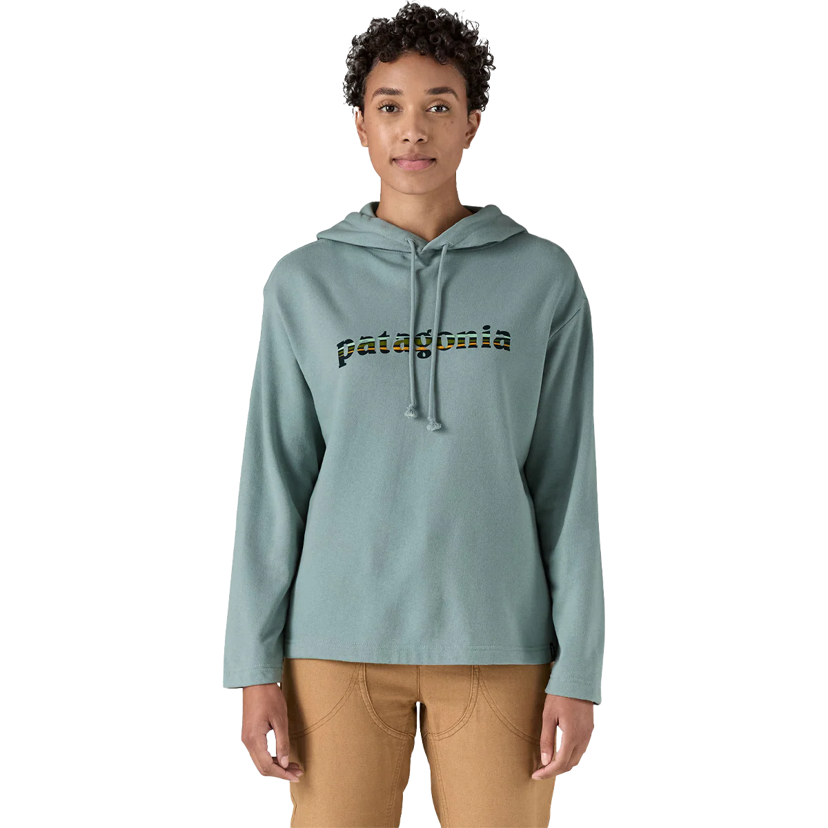 Women's Lightweight '73 Text Logo Wildrise Hoody - Image 2