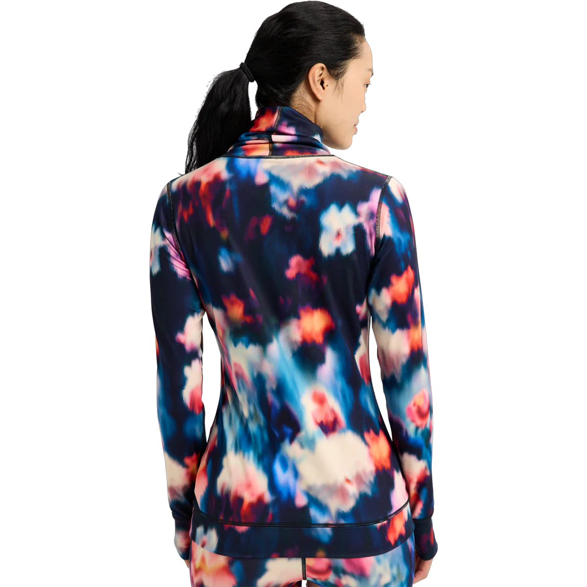 Women's Midweight Base Layer Long Neck Shirt - Image 2