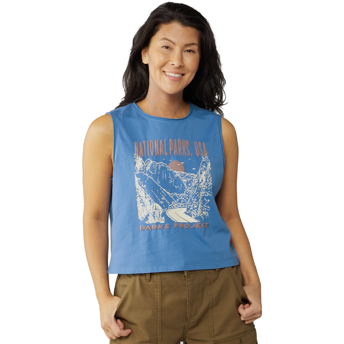Women's National Parks Puff Print Tank - Image 2