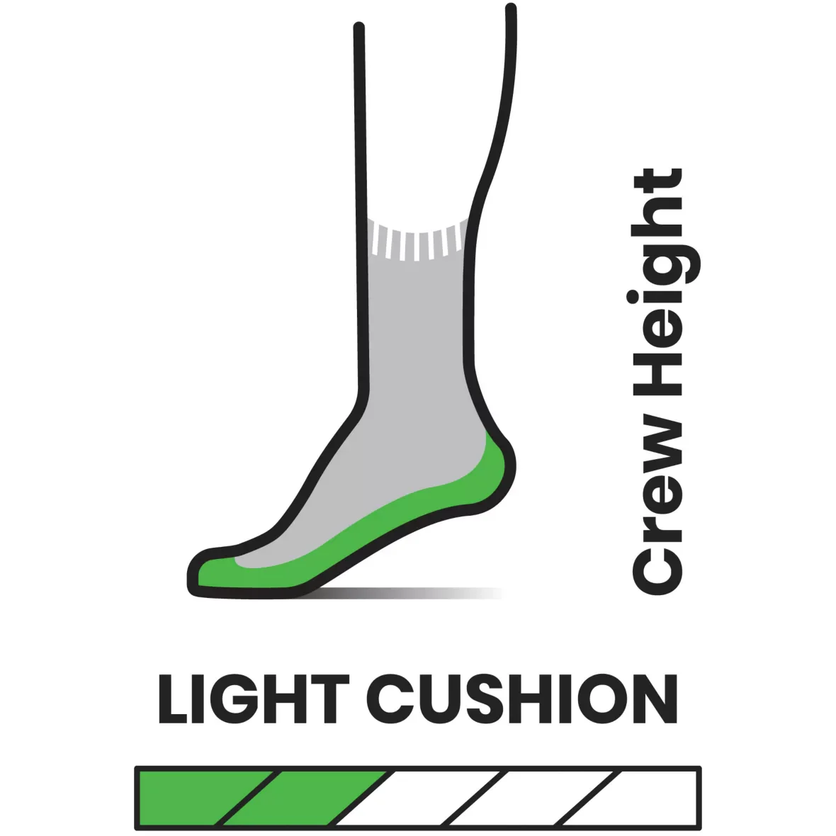 Women's Performance Hike Light Crew - Image 5